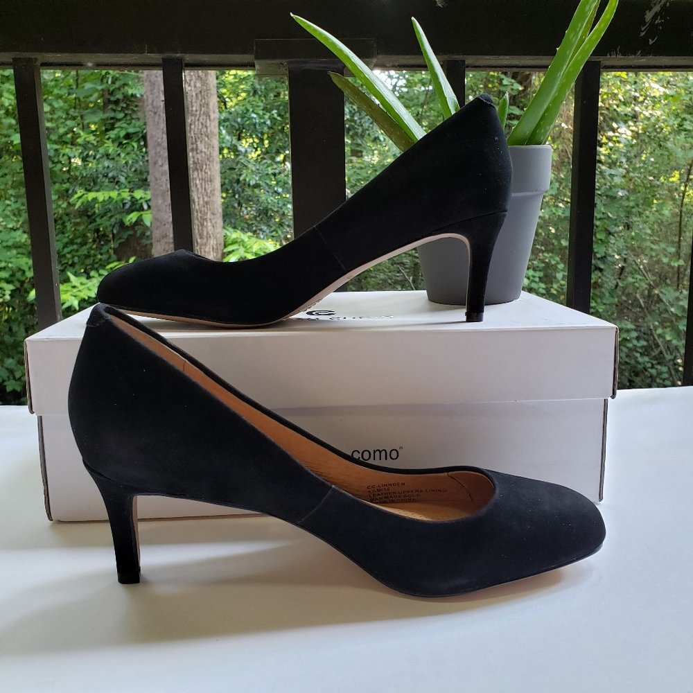 CORSO COMO Linnden Black Pumps Round Toe Size 5.5 - Picture 4 of 10